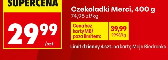 Merci Czekoladki 400 g