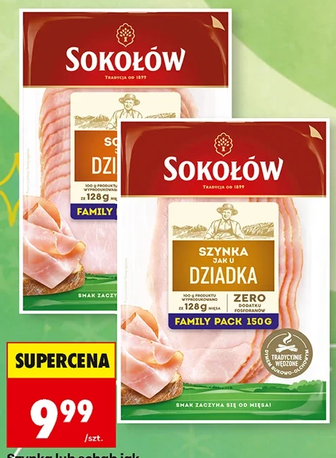 Sokołów Szynka lub schab jak u dziadka 150 g