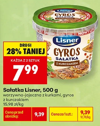 Lisner Sałatka 500 g