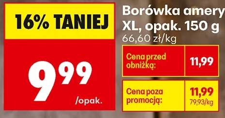 Borówka amerykańska XL 150 g