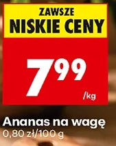 Ananas na wagę 1 kg