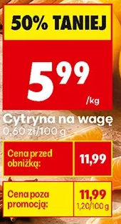 Cytryna na wagę 1 kg
