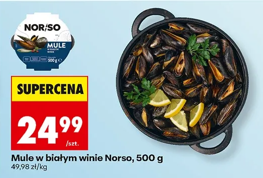 Norso Mule w białym winie 500 g