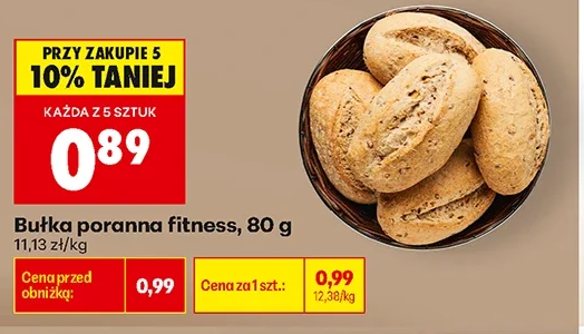 Bułka poranna fitness 80 g
