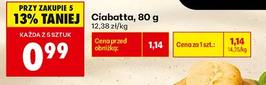 Ciabatta 80 g