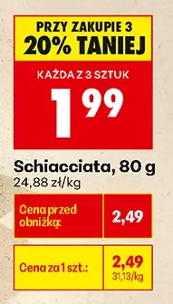 Schiacciata 80 g