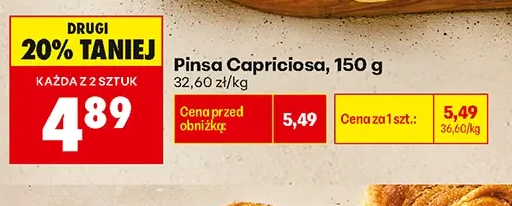 Pinsa Capriciosa 150 g