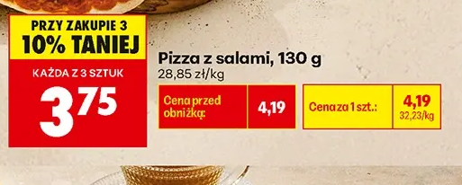 Pizza z salami 130 g