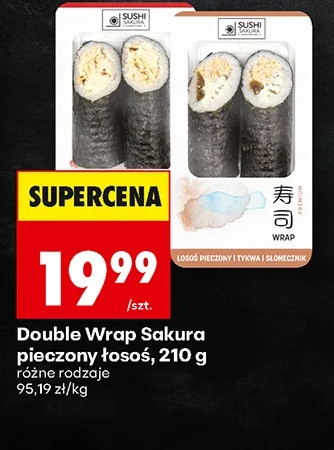 Sakura Double Wrap pieczony łosoś 210 g