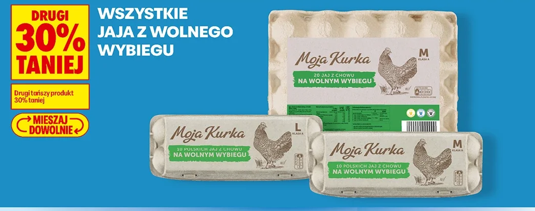Wszystkie jaja z wolnego wybiegu