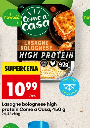 Come a Casa Lasagne bolognese high protein 450 g