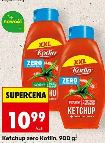 Kotlin Ketchup zero 900 g