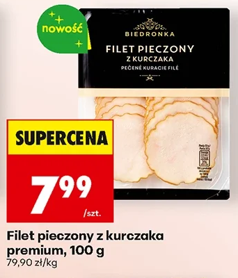 Filet pieczony z kurczaka premium 100 g