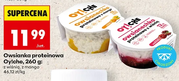 Owsianka proteinowa O'Ycha, 260 g