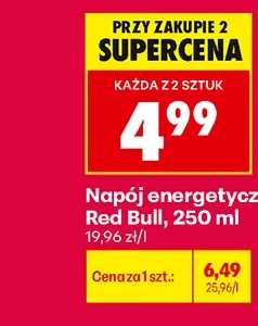 Red Bull Napój energetyczny 250 ml