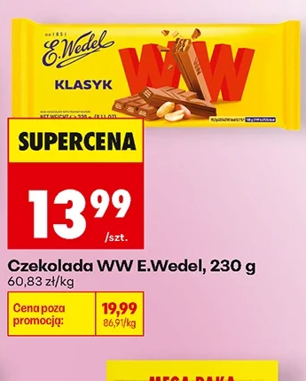 E.Wedel Czekolada WW 230 g