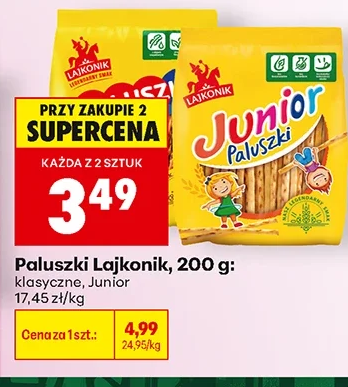 Lajkonik Paluszki 200 g