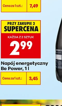 Be Power Napój energetyczny 1 l