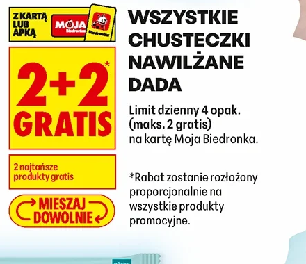 Wszystkie chusteczki nawilżane Dada