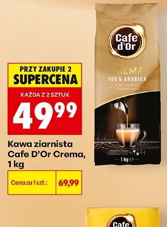 Cafe d’Or Kawa ziarnista Crema 1 kg