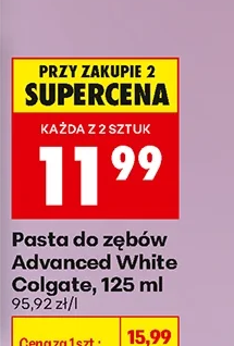 Colgate Pasta do zębów Advanced White 125 ml