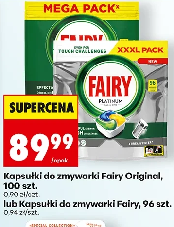 Fairy Kapsułki do zmywarki 96 szt.