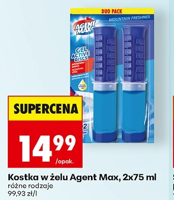 Agent Max Kostka w żelu 2 × 75 ml