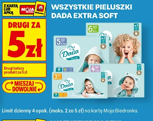 Wszystkie pieluszki Dada Extra Soft