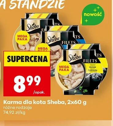Sheba Karma dla kota 2 × 60 g