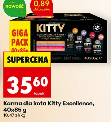 Kitty Karma dla kota Excellence 40 × 85 g