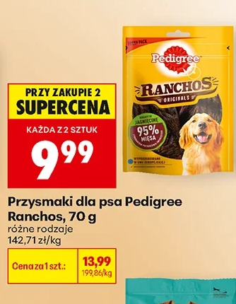 Pedigree Przysmaki dla psa Ranchos 70 g