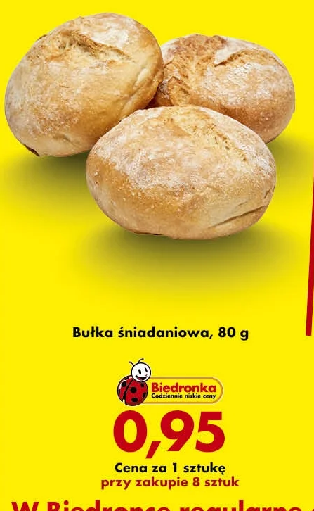 Bułka śniadaniowa 80 g