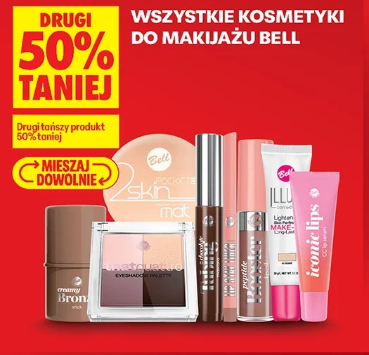 Wszystkie kosmetyki do makijażu Bell