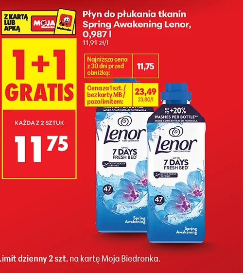 Lenor Płyn do płukania tkanin Spring Awakening 987 ml