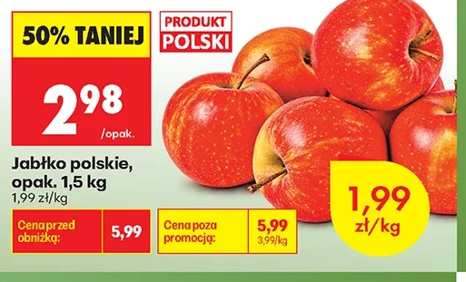 Jabłko polskie 1,5 kg
