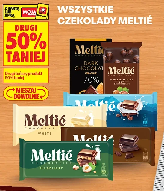 Wszystkie czekolady Meltie