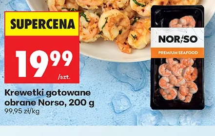 Norso Krewetki gotowane obrane 200 g