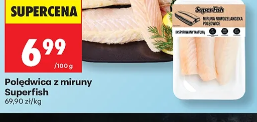 SuperFish Polędwica z miruny 1 kg