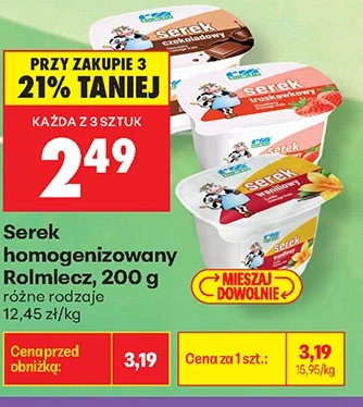 Serek homogenizowany Rolmlecz 200 g