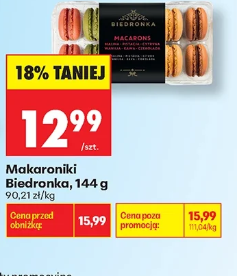 Biedronka Macaroniki 144 g