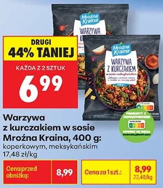 Mroźna Kraina Warzywa z kurczakiem w sosie 400 g