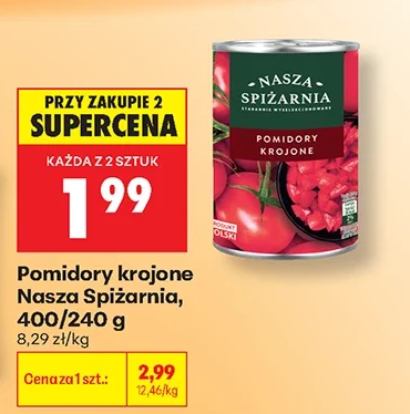 Nasza Spiżarnia Pomidory krojone 240 g