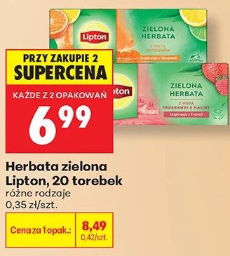 Lipton Herbata zielona 1 szt.