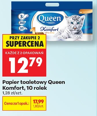 Queen Papier toaletowy Komfort