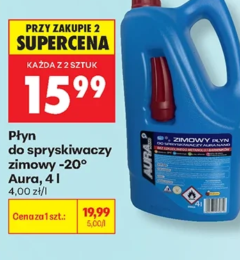 Aura Płyn do spryskiwaczy zimowy -20° 4 l