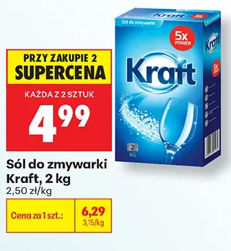 Kraft Sól do zmywarki 2 kg