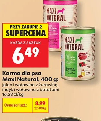 Maxi Natural Karma dla psa 400 g