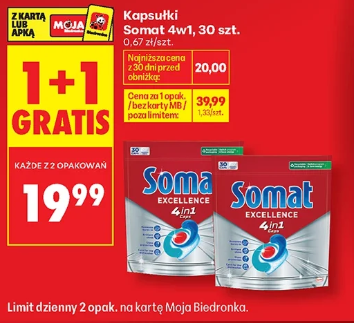 Somat Kapsułki 4w1 30 szt.
