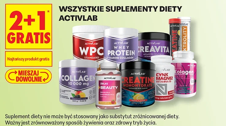 Wszystkie suplementy diety Activlab