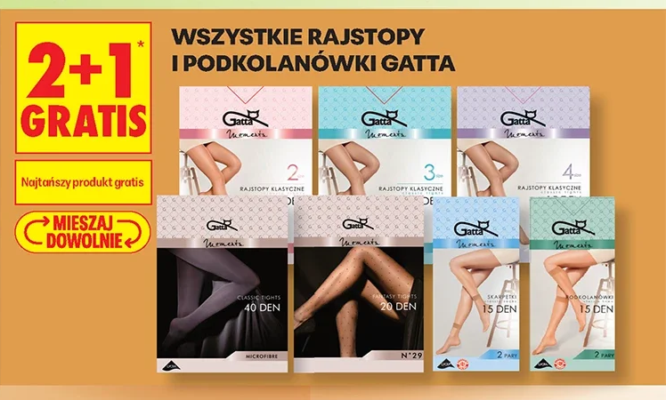 Wszystkie rajstopy i podkolanówki Gatta